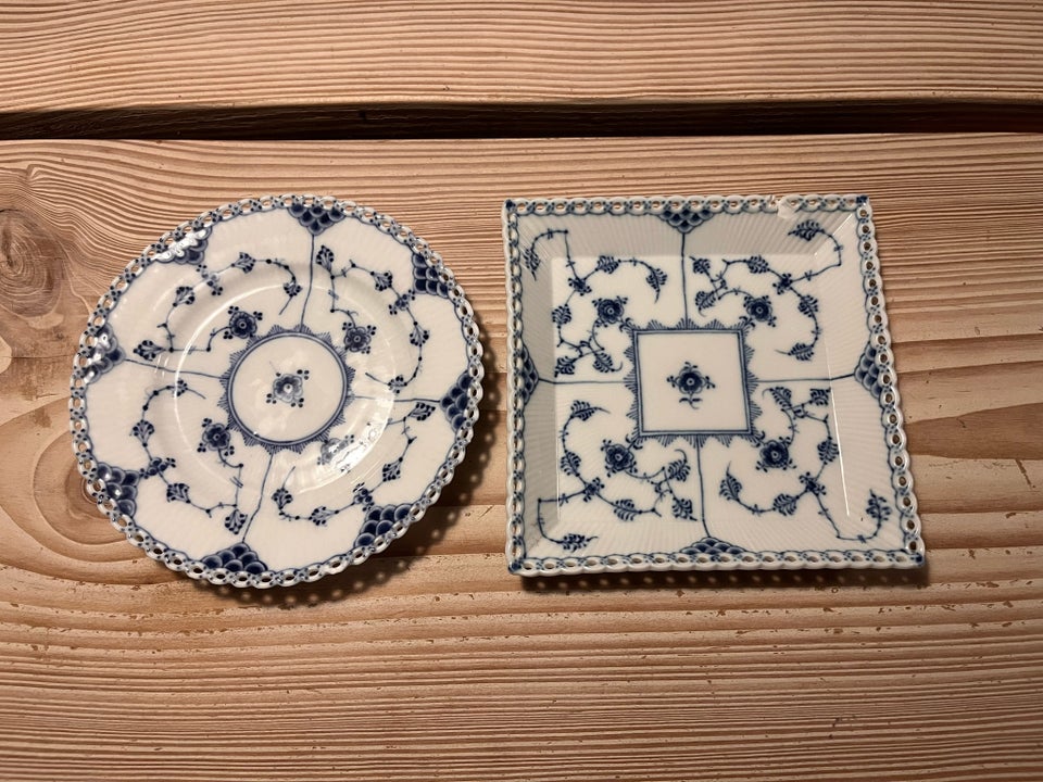 Porcelæn, Helblonde musselmalet