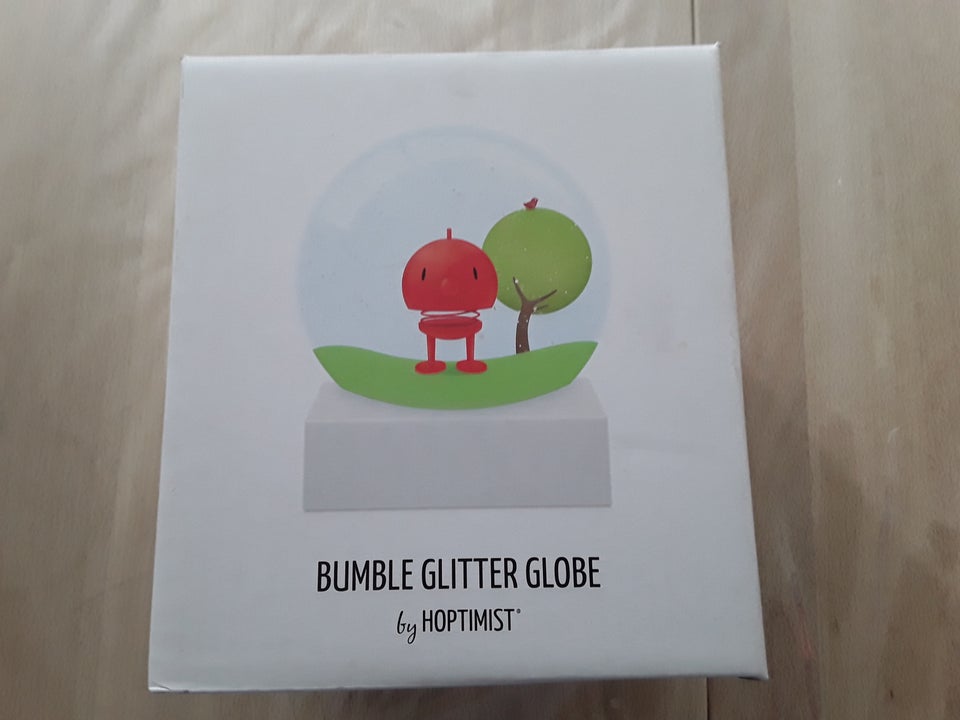 Bumble glitter globe , by Hoptimist