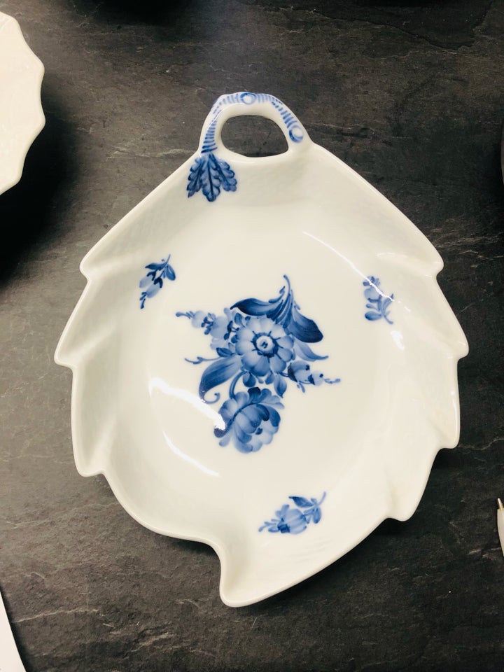Porcelæn Blå Blomst flettet