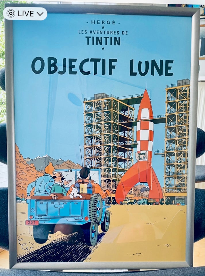 Plakat Hergé motiv: Tintin ‘s