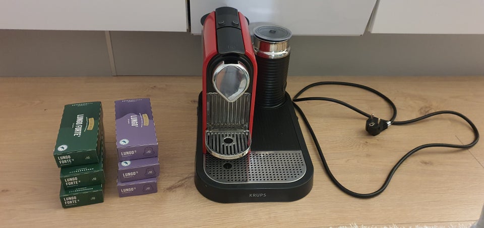 Nespresso KRUPS Coffee Machine Red