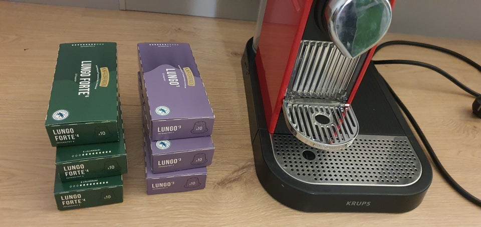 Nespresso KRUPS Coffee Machine Red