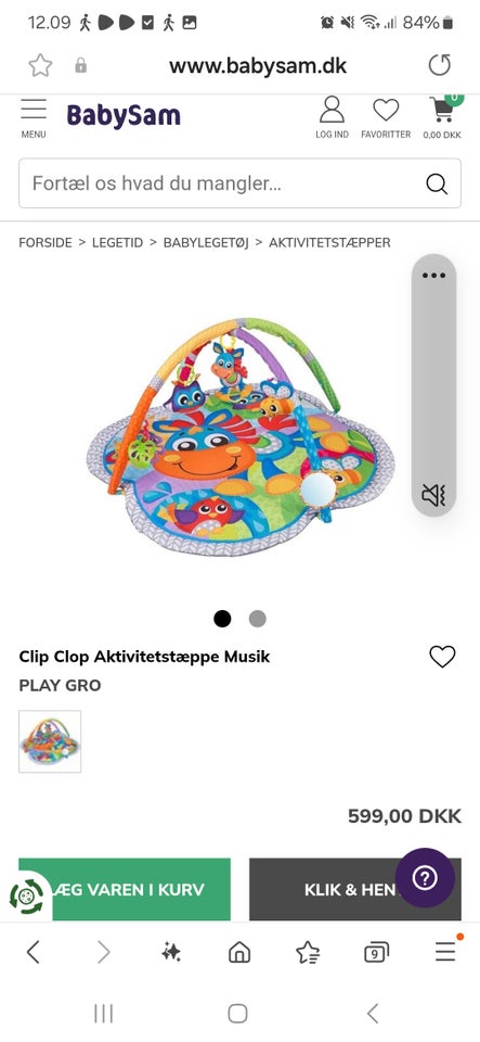 Babytæppe, Babytæppe, Playgro