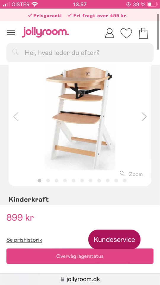 Højstol, Kinderkraft