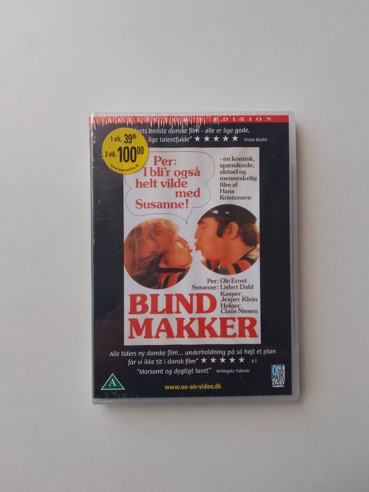 Blind makker, DVD, drama