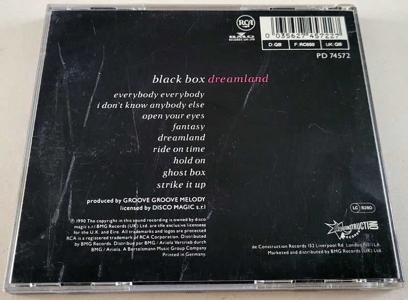 Black Box: Dreamland, rock