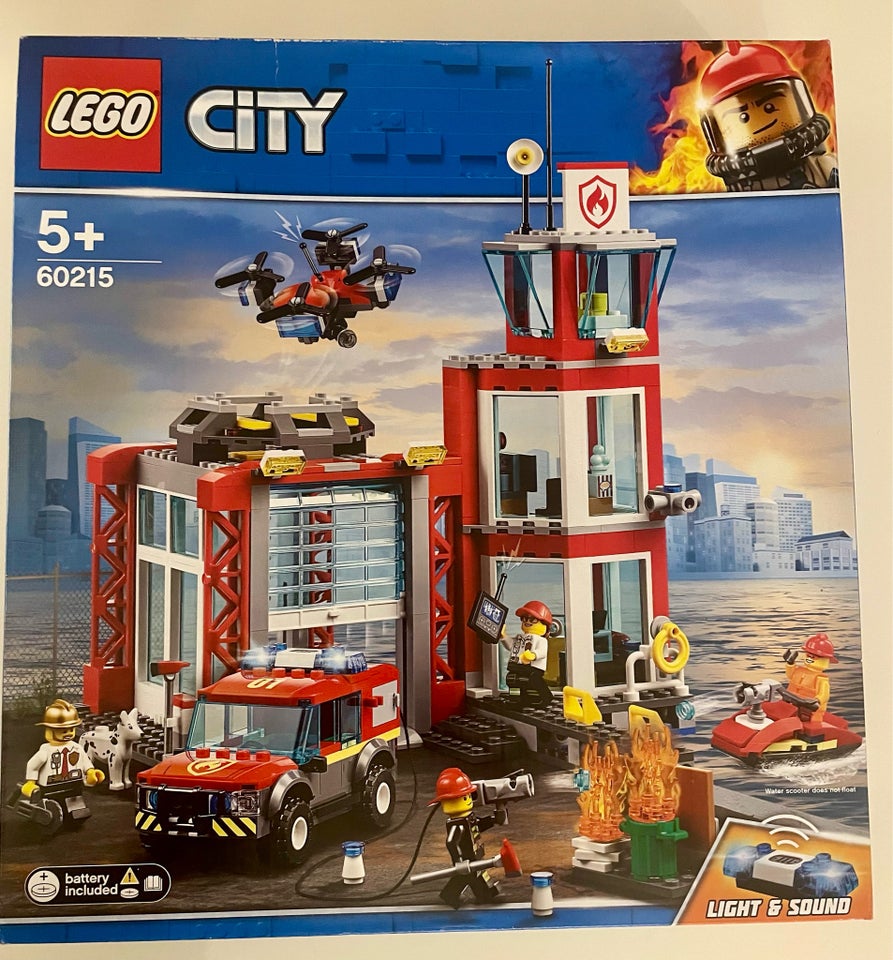 Lego City, 60215 Brandstation