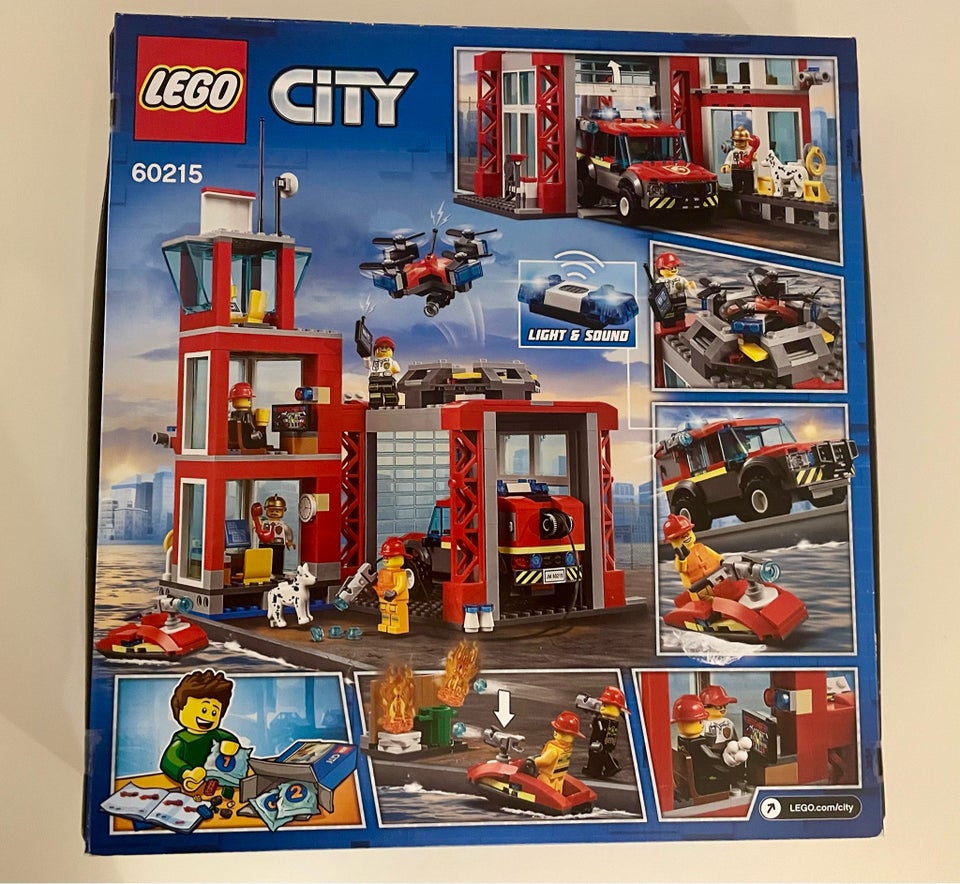 Lego City, 60215 Brandstation