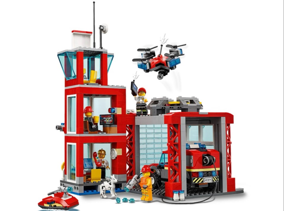 Lego City, 60215 Brandstation