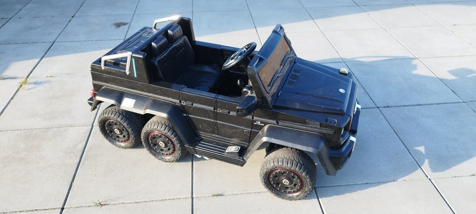 Mercedes G63 AMG 6x6 12v Sort