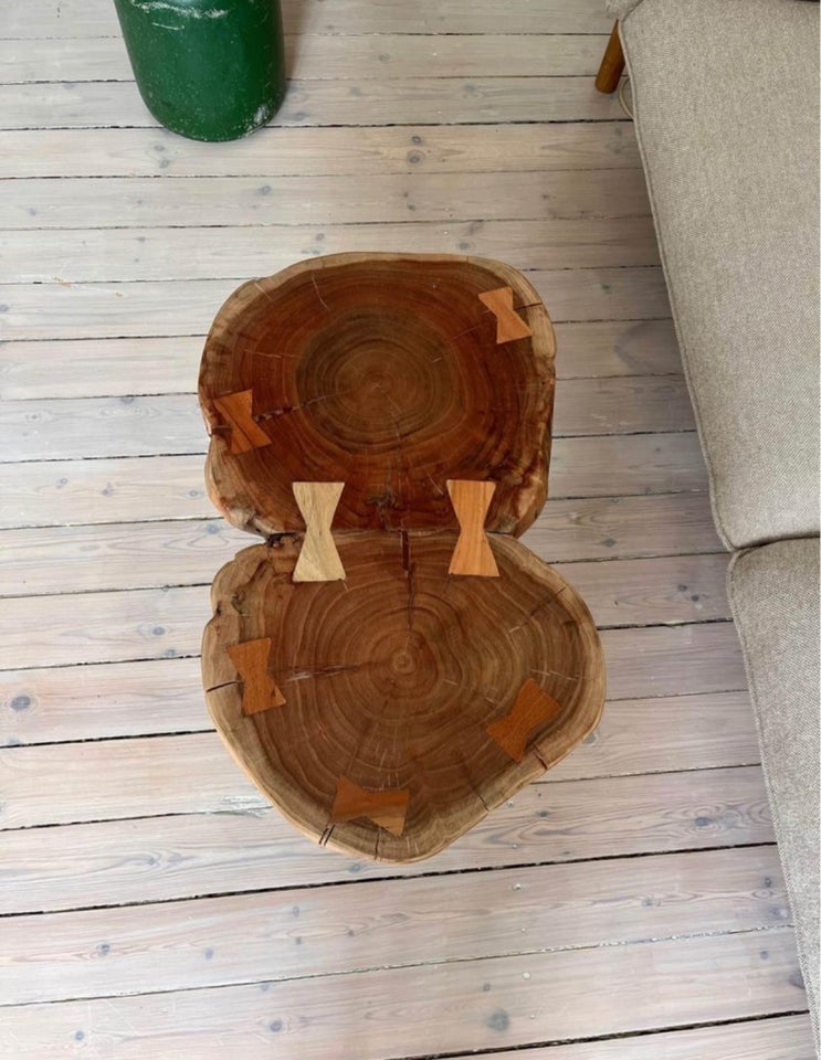 Sofabord Håndlavet egetræ