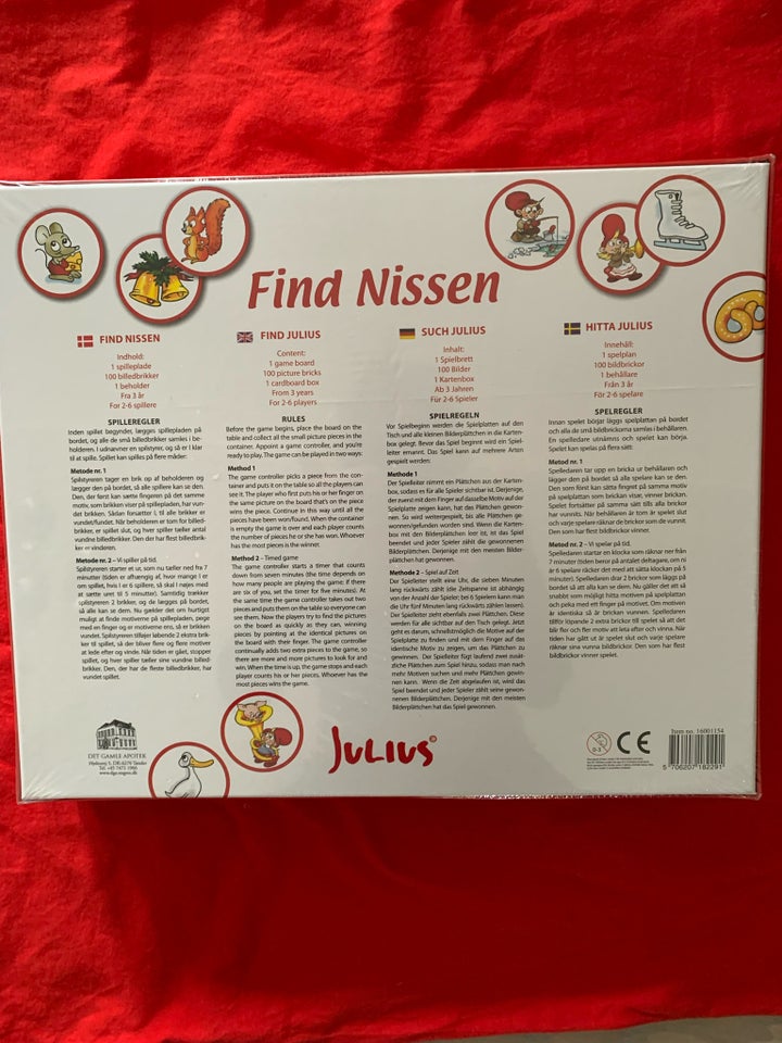 Find Nissen , Familiespil,