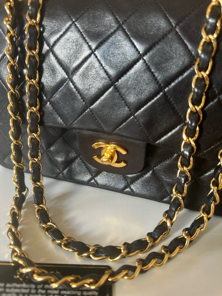 Crossbody, Chanel, lammeskind