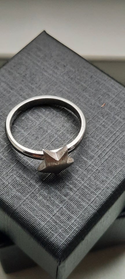 Ring, sølv, J.A.a for Aagaard