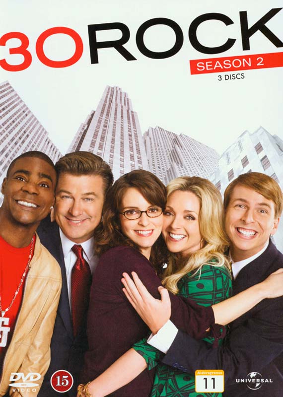 30 Rock sæson 1 + 2 DVD TV-serier