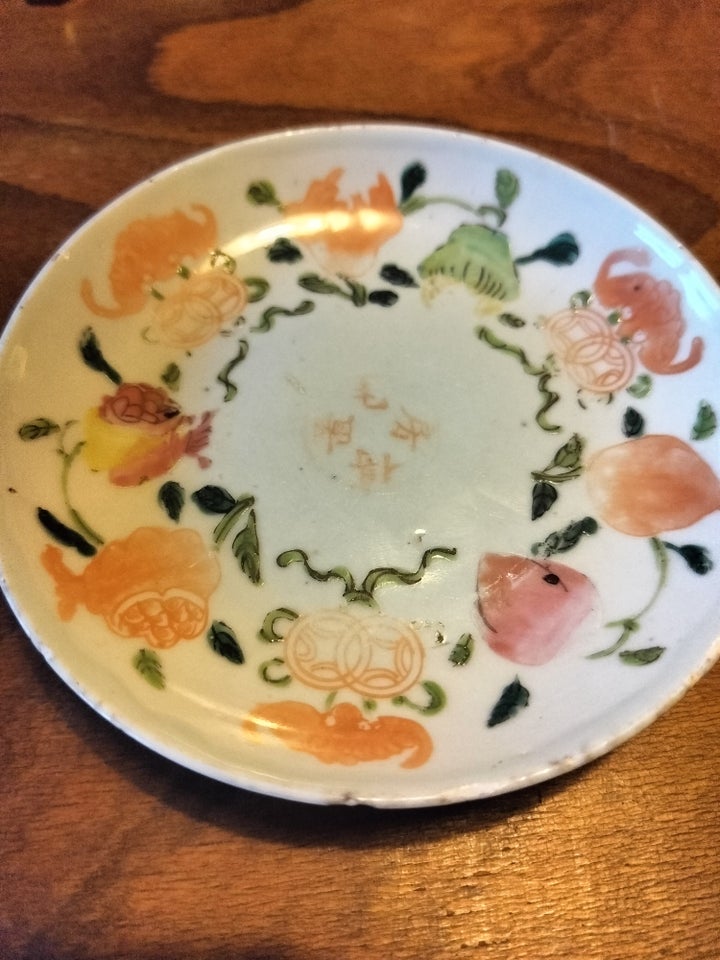 Tallerken Porcelæn