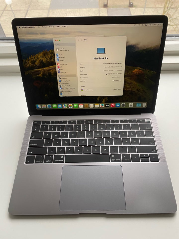 MacBook Air, 13" 1,6 ghz dual-core