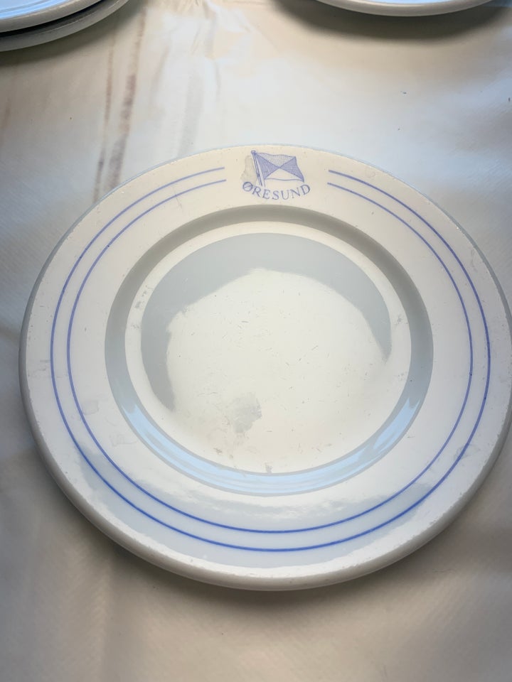 Porcelæn Tallerkener og