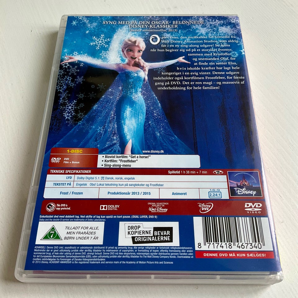 Disney Klassikere 52: Frost DVD