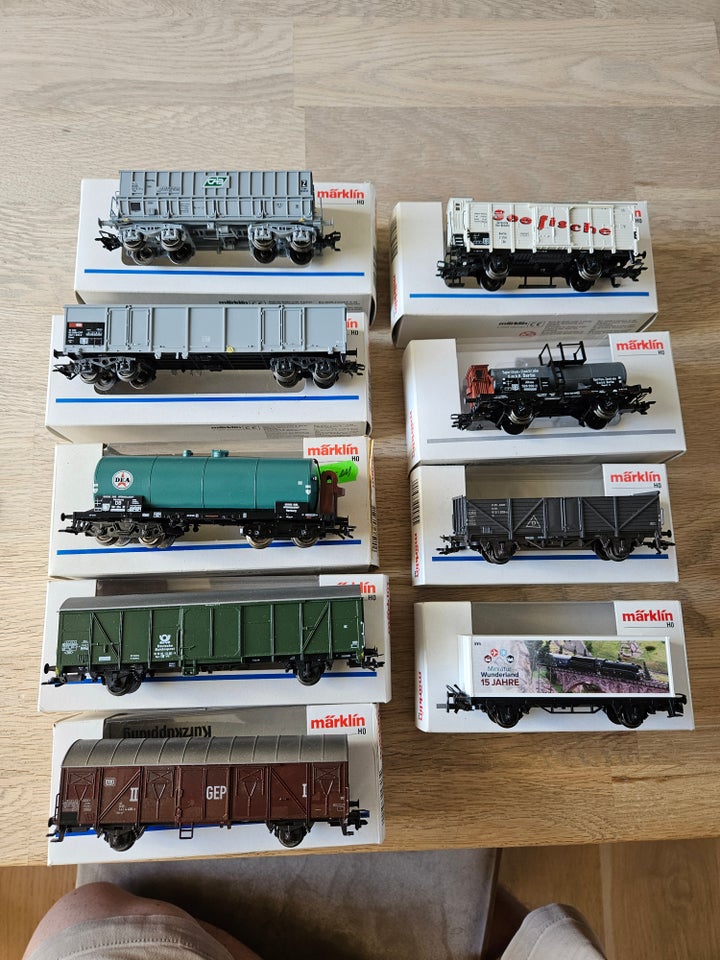 Modeltog, Märklin Godsvogne,