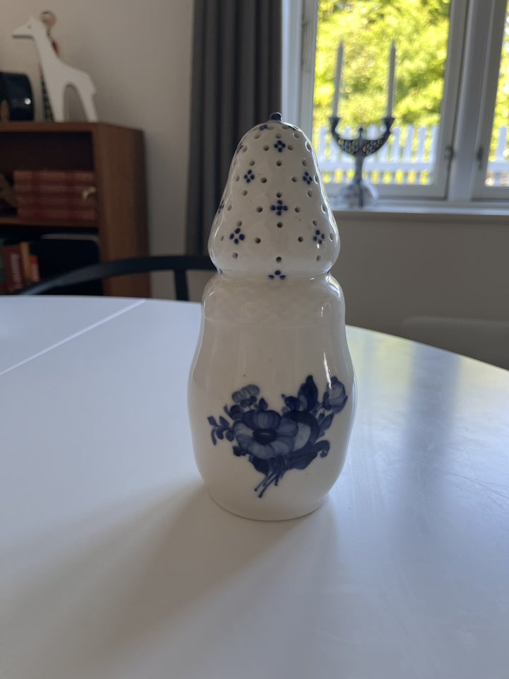 Porcelæn Blå Blomst sukker