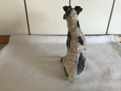 Porcelæn Ruhåret foxterrier