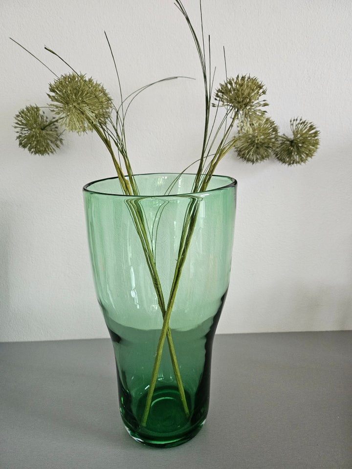 Vase Glas vase Grøn