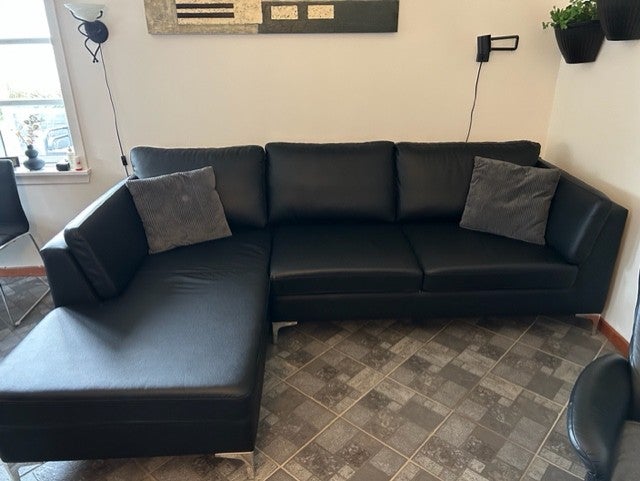 Sofa, læderlook