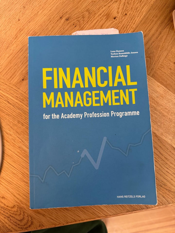 Financial Management for Academy