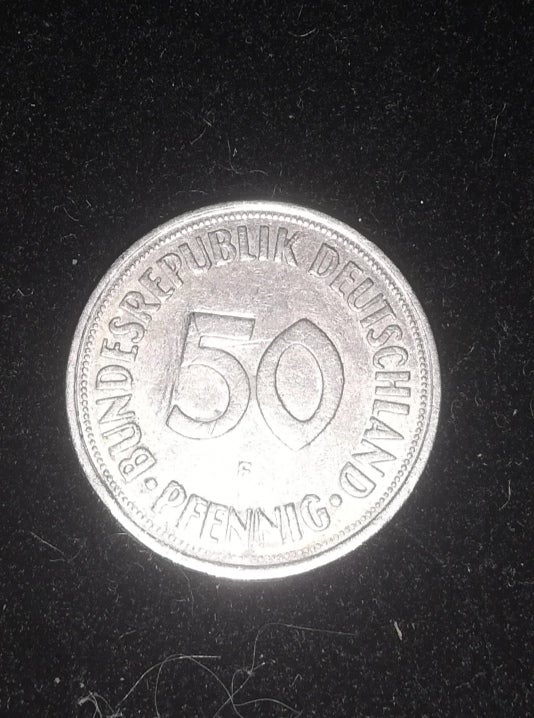 Danmark, mønter, 50 pfennig