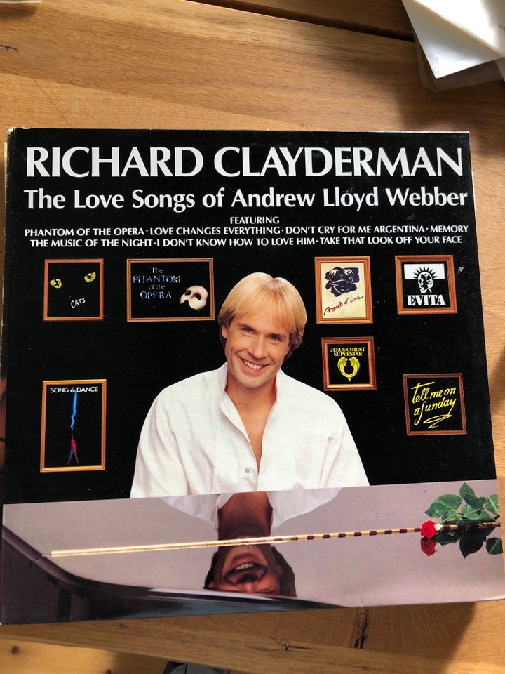 LP, Richard clayderman, Love Songs