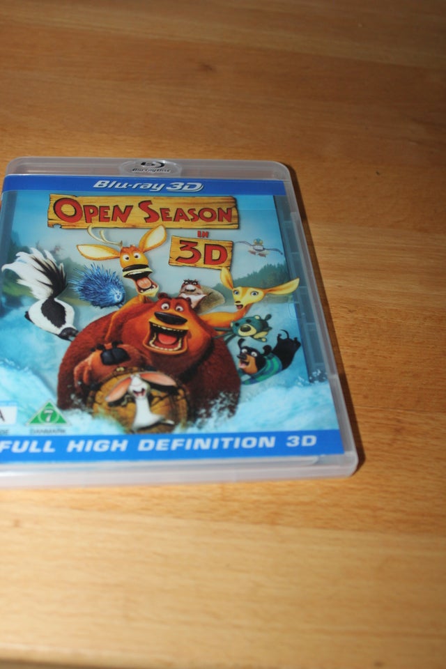 Open Season 3D, Blu-ray, animation