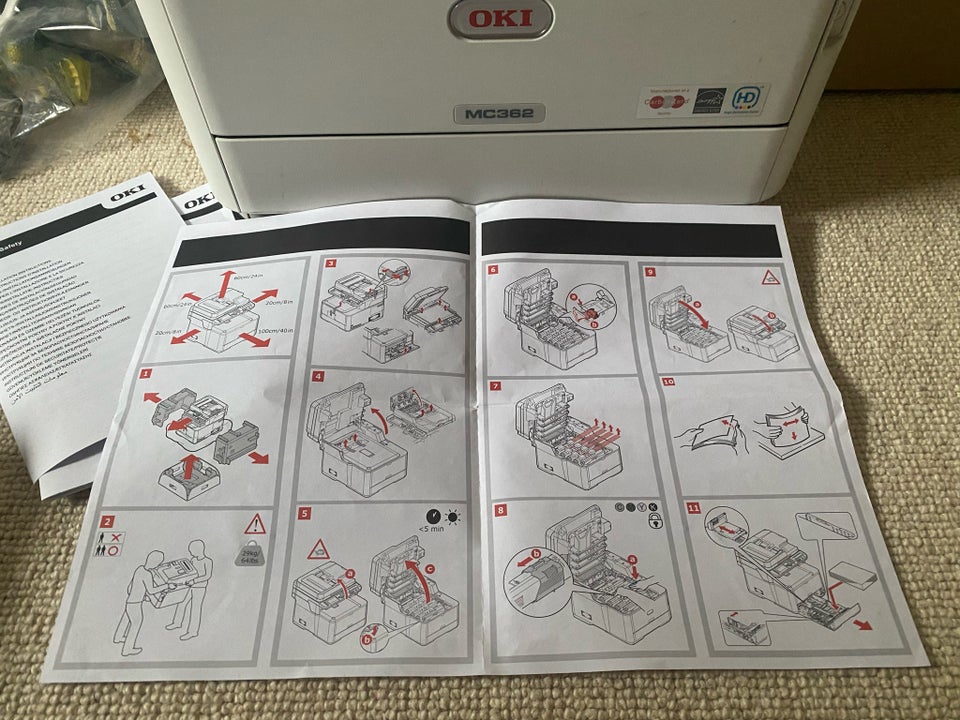 Laserprinter m farve OKI