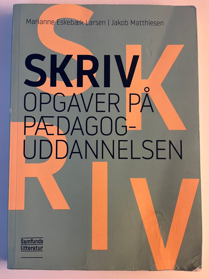 Skriv opgaver på pædagog -