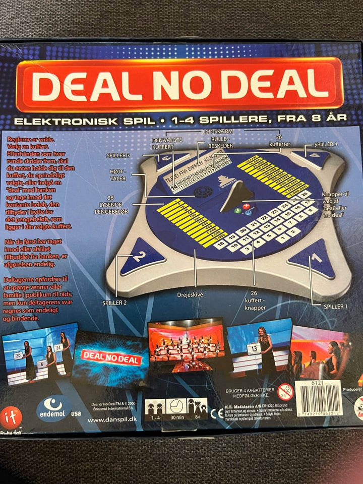 Deal no deal Familie brætspil