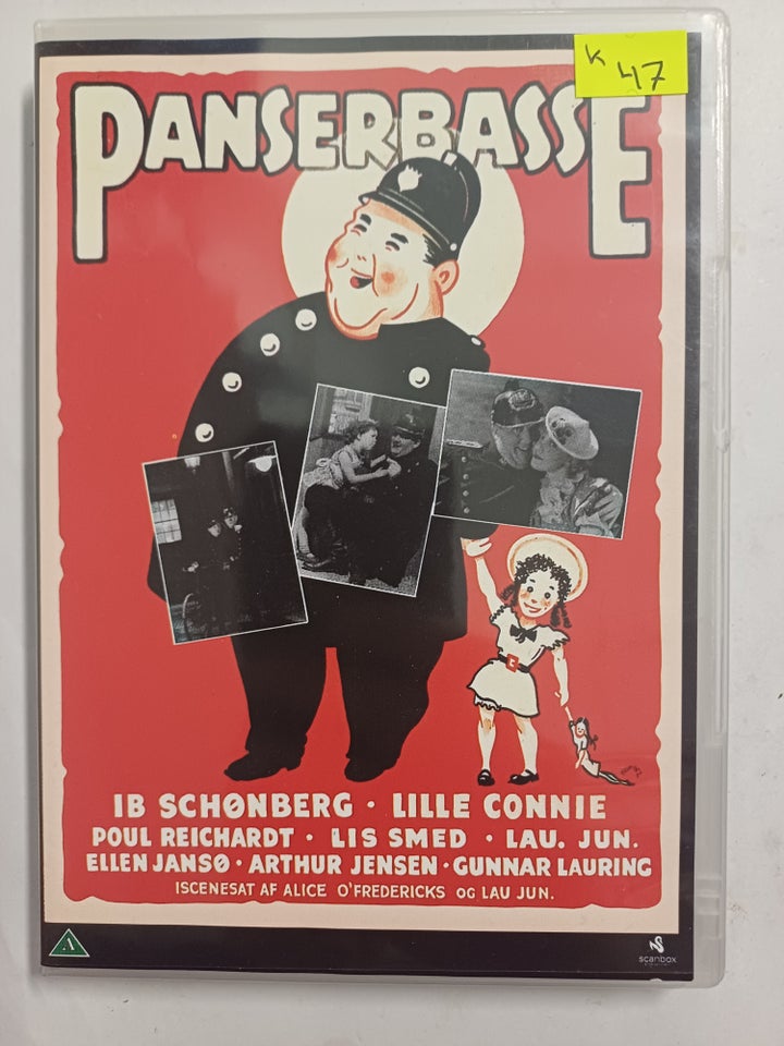 Panserbasse DVD familiefilm