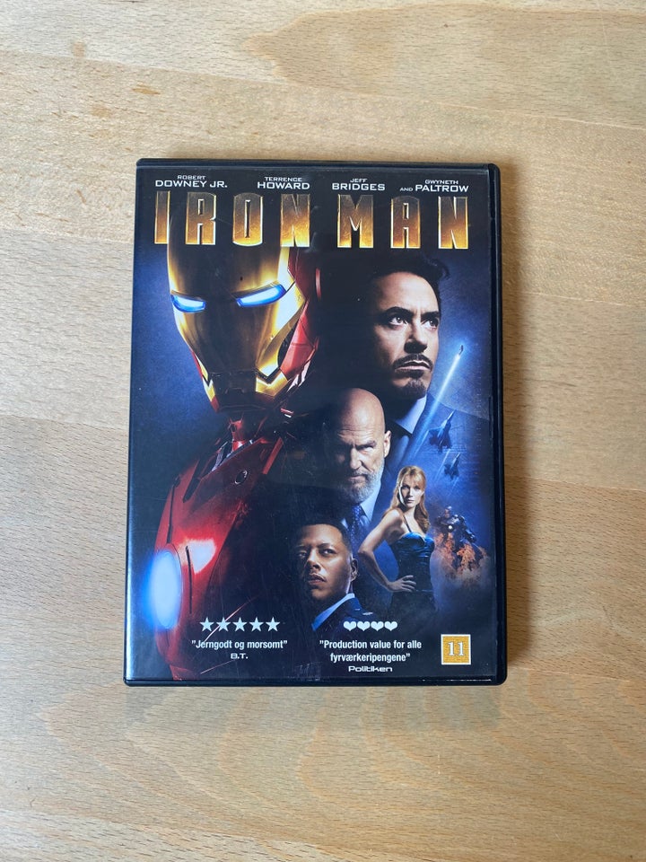 Iron Man (2008), DVD, action