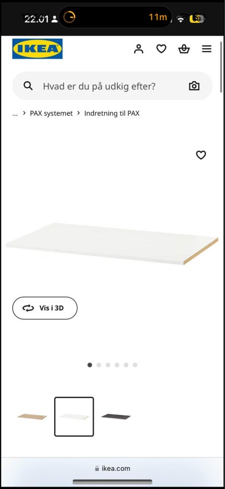 Andet skab, IKEA