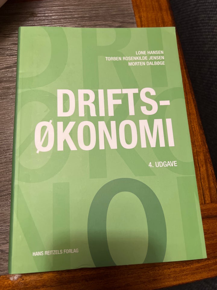 Driftsøkonomi Lone