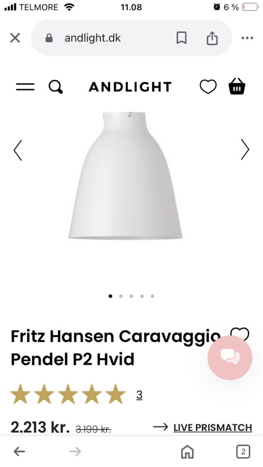 Anden loftslampe