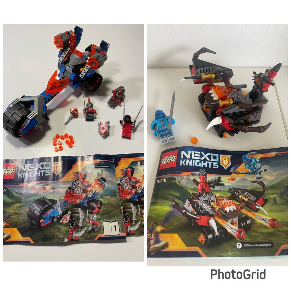 Lego Nexo Knights, 70319  70318