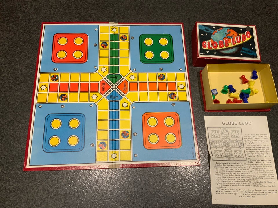 Globe ludo, Gammelt familiespil,