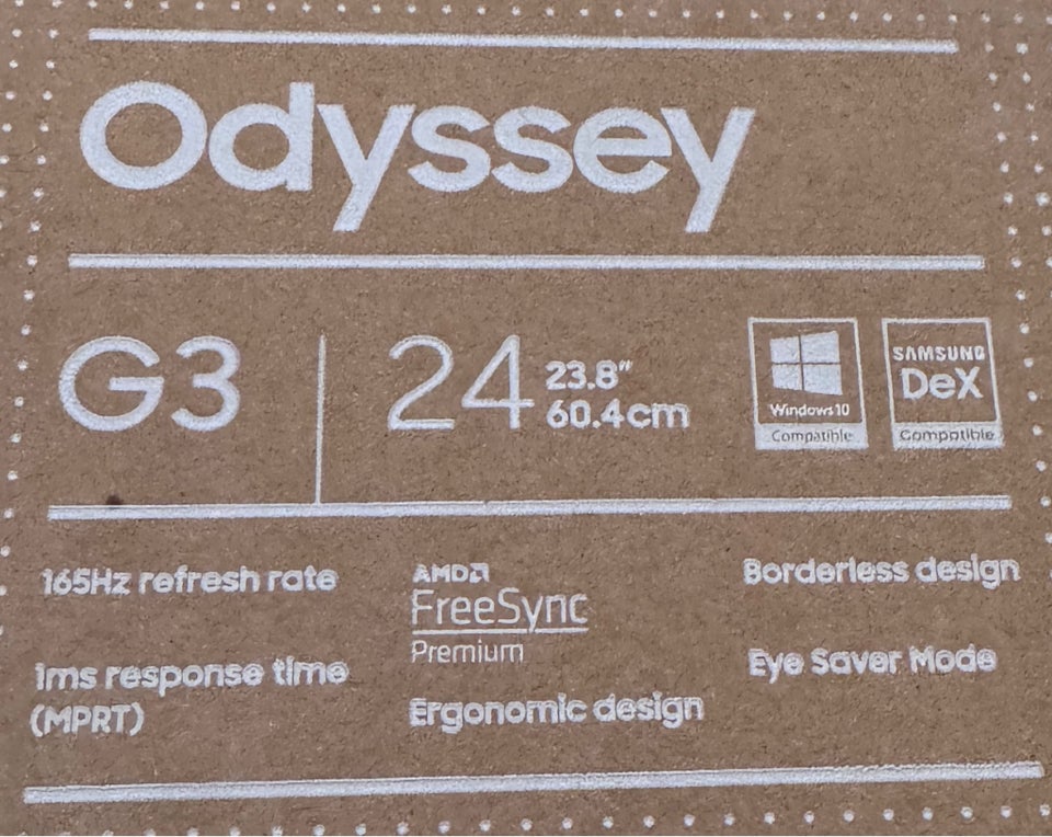 Samsung fladskærm Odyssey G3