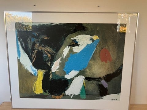 Plakat, Asger Jorn, motiv: Happy