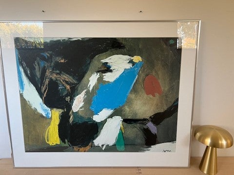 Plakat, Asger Jorn, motiv: Happy