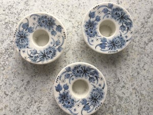 Porcelæn Lysestage PLA Denmark