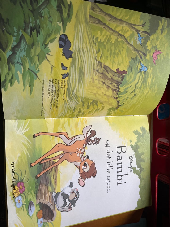 Bambi og det lille egern, Disney