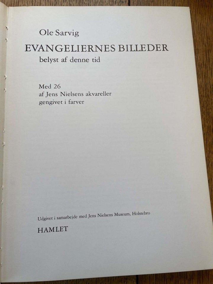 Evangeliernes Billeder, Ole