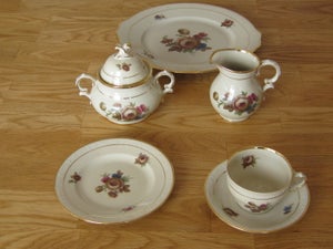 Porcelæn Kaffestel Rosenborg