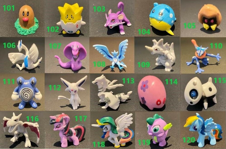 Figurer Pokemon